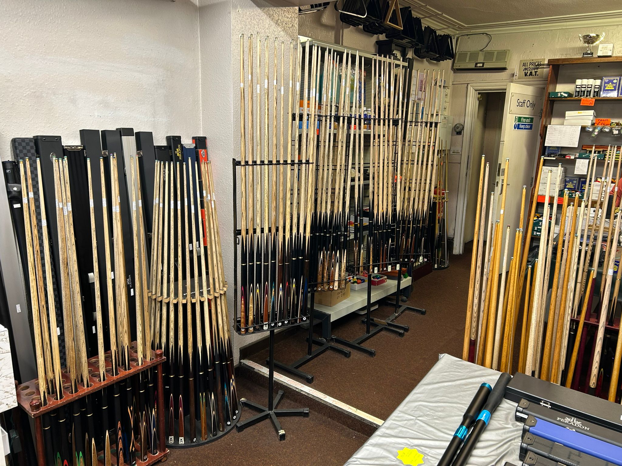 The Snooker Shop,1025 Stockport Road, Levenshulme, Manchester, M19 2TB. Tel: 0161 431 9811
